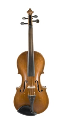 Auction 141<br>3/4 VIOLINE NACH GEORG KARL KLOTZ UND 3/4 VIOLINBOGEN