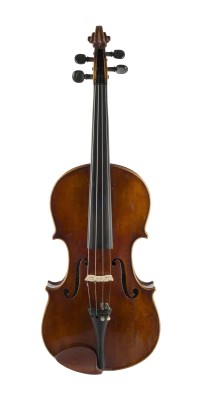 Auction 141<br>VIOLINE NACH GIOVANNI PAOLO MAGGINI 'K. KUHL BAKT' UND VIOLINBOGEN