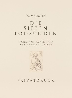 Auction 142<br>'DIE SIEBEN TODSÜNDEN'