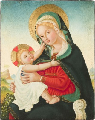 Auktion 142<br>MADONNA MIT DEM CHRISTUSKNABEN