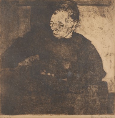 Auction 144<br>'FRAU IN DER KÜCHE' (1915)