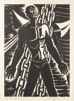 Auction 144<br>PAAR GRAFIKEN ('L'HOMME AUX CHAINS', 1952 / 'SOIR, MATIN', 1956)