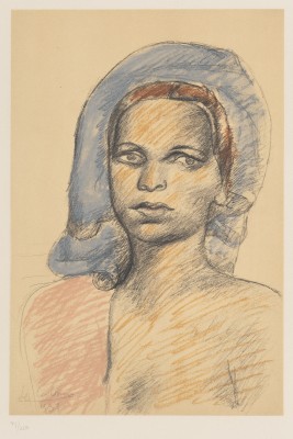 Auction 144<br>'FEMME À LA COIFFE BLEUE' (1931)