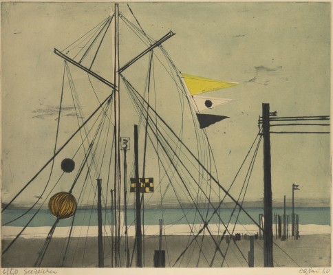 Auction 144<br>PAAR RADIERUNGEN ('LOFOTENFLOTTE I', 1968 / 'SEEZEICHEN', 1960)