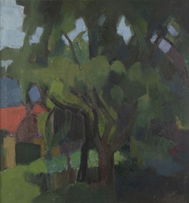 Auction 144<br>LANDSCHAFT MIT BÄUMEN (1979)