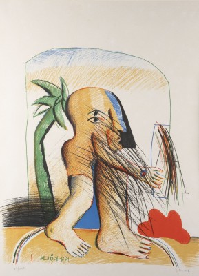 Auction 144<br>FIGUR MIT PALME (1966)