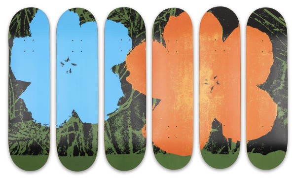 Auction 144<br>SKATEBOARD EDITION 'FLOWERS' (1965/2017)