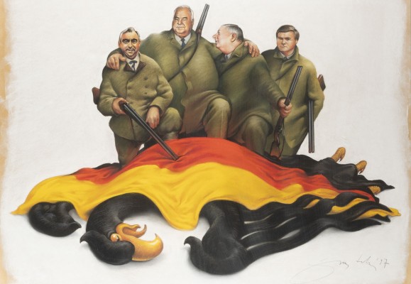 Auktion 144<br>KARIKATUR ZUR DEUTSCHEN POLITIK (1997)