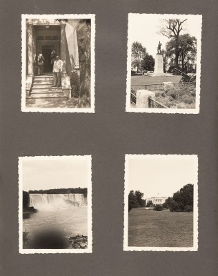 Auction 144<br>ALTES FOTOALBUM ÜBERSEEREISE NACH NORDAMERIKA