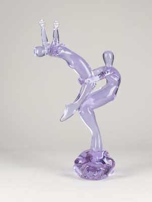 Auction 144<br>2-TEILIGE MURANO GLASSKULPTUR