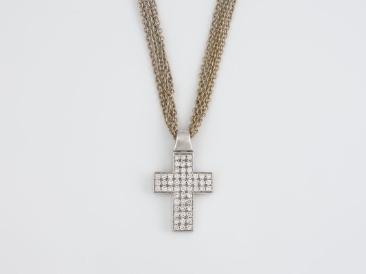 Auktion 145<br>BRILLANT KREUZ COLLIER