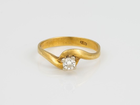 Auktion 145<br>SOLITAIRE RING