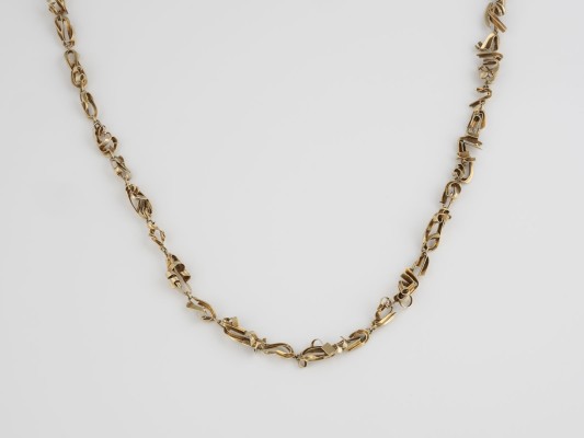 Auktion 145<br>SELTENES GOLD COLLIER VON THEODOR WENDE AUS DER SAMMLUNG FRITZ NIESCHER