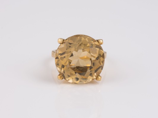 Auction 145<br>CITRIN RING