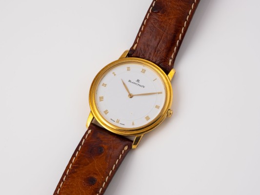 Auktion 145<br>ARMBANDUHR 'BLANCPAIN VILLERET ULTRAFLACH'