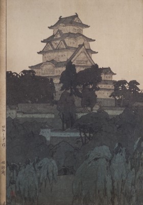 Auktion 143<br>YOSHIDA HIROSHI, BURG HIMEJI AM ABEND