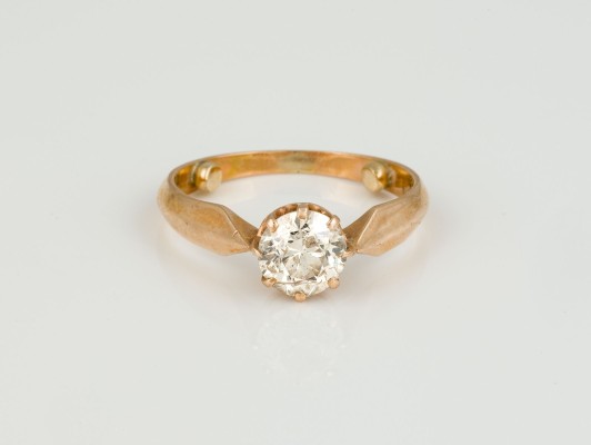 Auktion 146<br>DIAMANT SOLITÄR RING