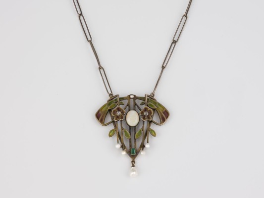 Auktion 146<br>'LEVINGER & BISSINGER' JUGENDSTIL COLLIER