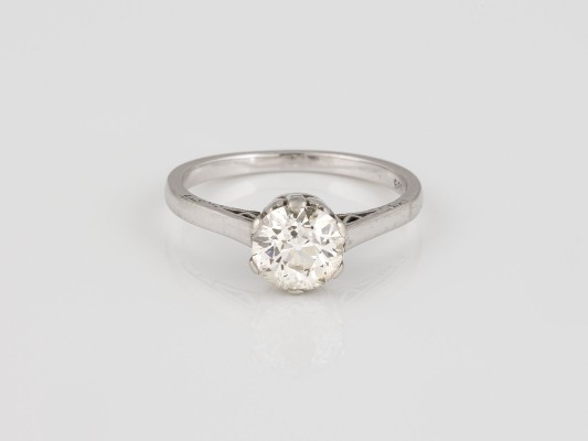 Auktion 146<br>DIAMANT SOLITÄR RING