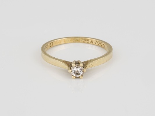 Auction 146<br>BRILLANT SOLITÄR RING