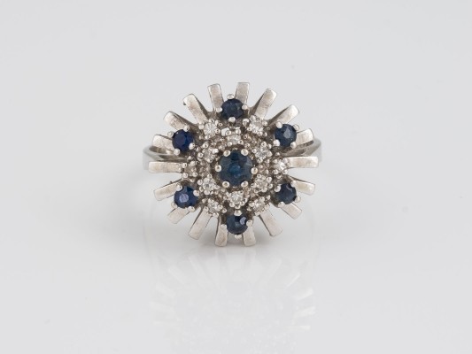 Auction 146<br>SAPHIR BRILLANT RING