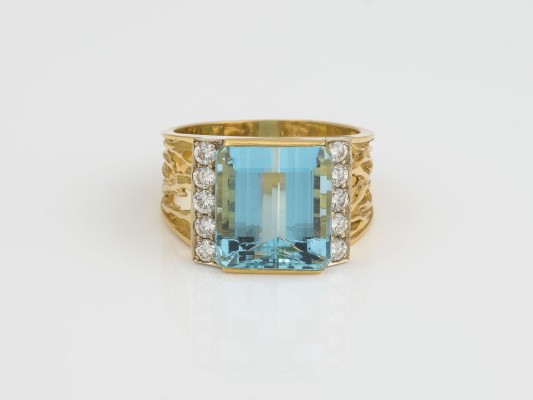 AQUAMARIN RING