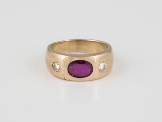 Auction 146<br>RUBIN BRILLANT RING