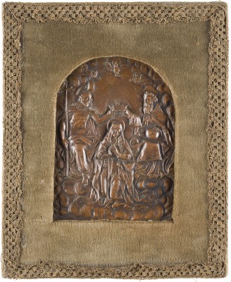 Auction 146<br>RELIEF MIT 'KRÖNUNG DER GOTTESMUTTER'