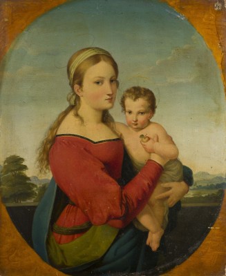 Auction 146<br>MARIA MIT DEM CHRISTUSKIND. 1824