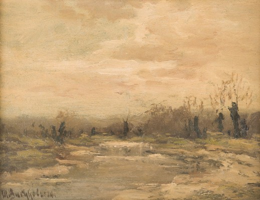 Auction 146<br>WINTERLANDSCHAFT, 1884