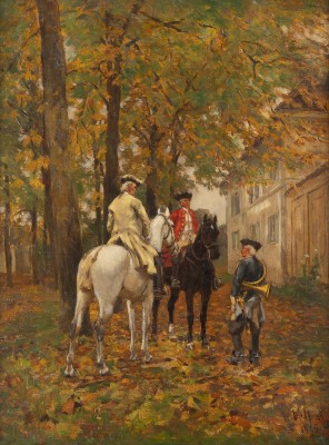 Auction 146<br>VOR DER JAGD, 1895