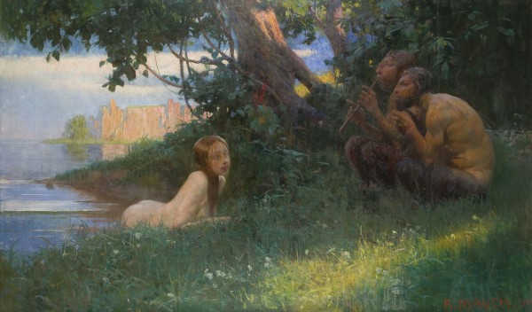 Auction 146<br>NYMPHE UND ZWEI FAUNE. 1901