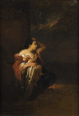 PIERRE PAUL PRUD'HON (SCHULE) MUTTER MIT KIND